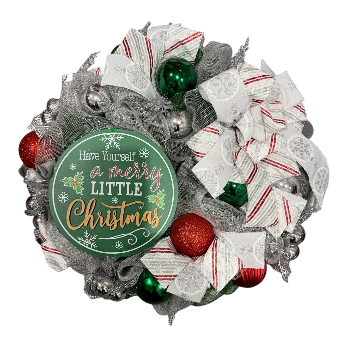 Merry Little Christmas Wreath