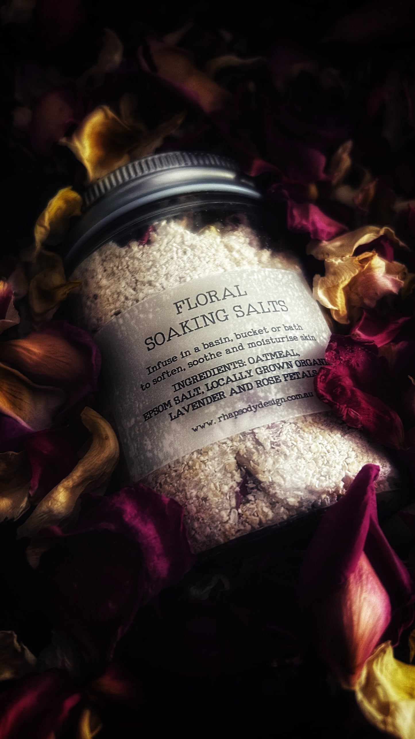 Floral Soaking Salts