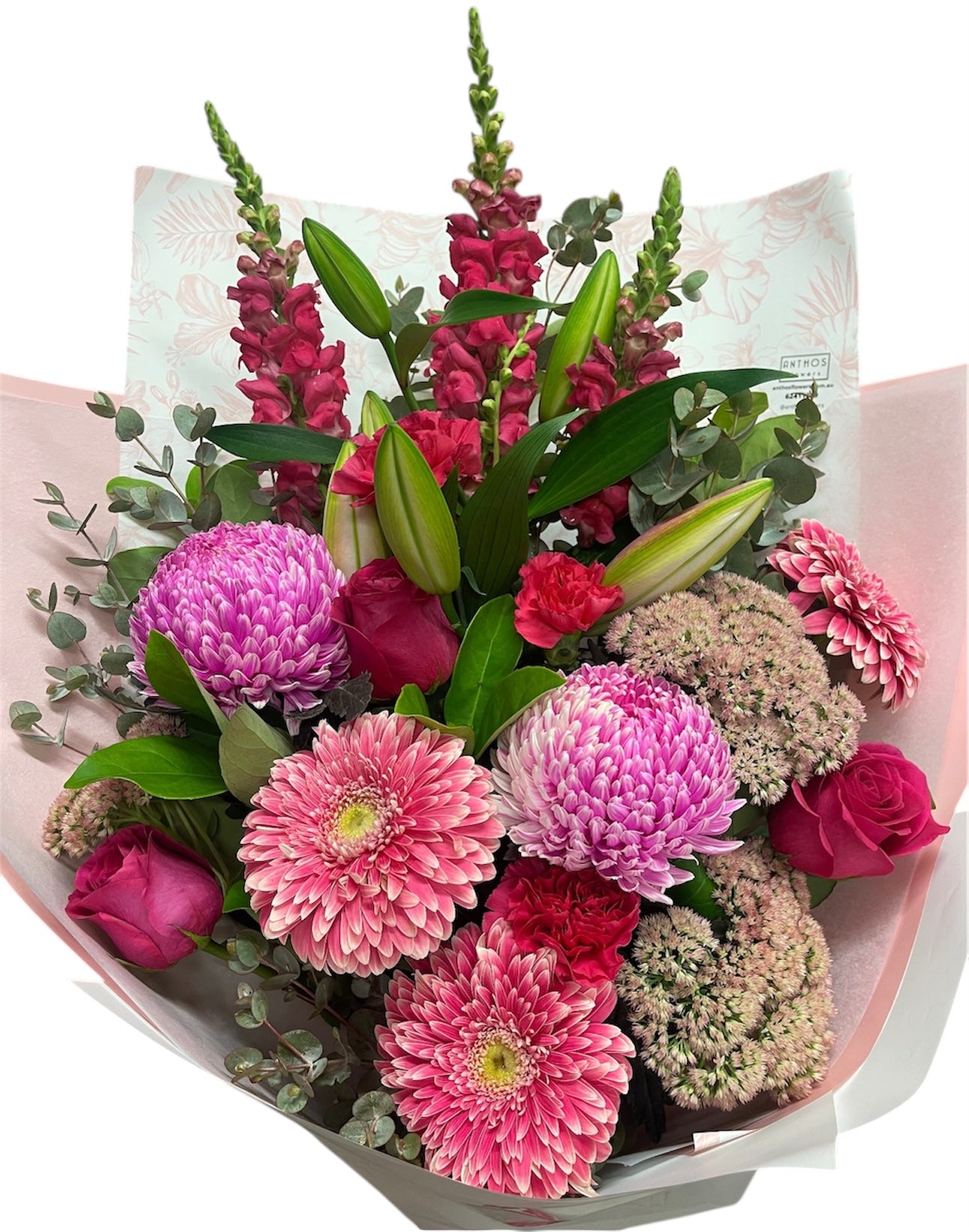Angela - Bright Pink Bouquet