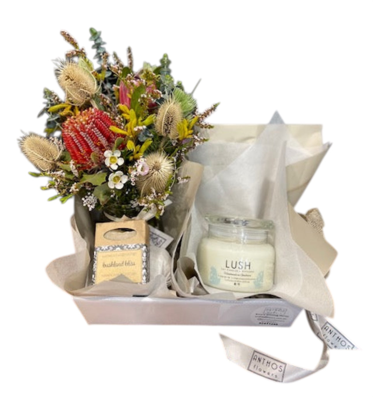 Wayne - Native Posy with Candle & Soap