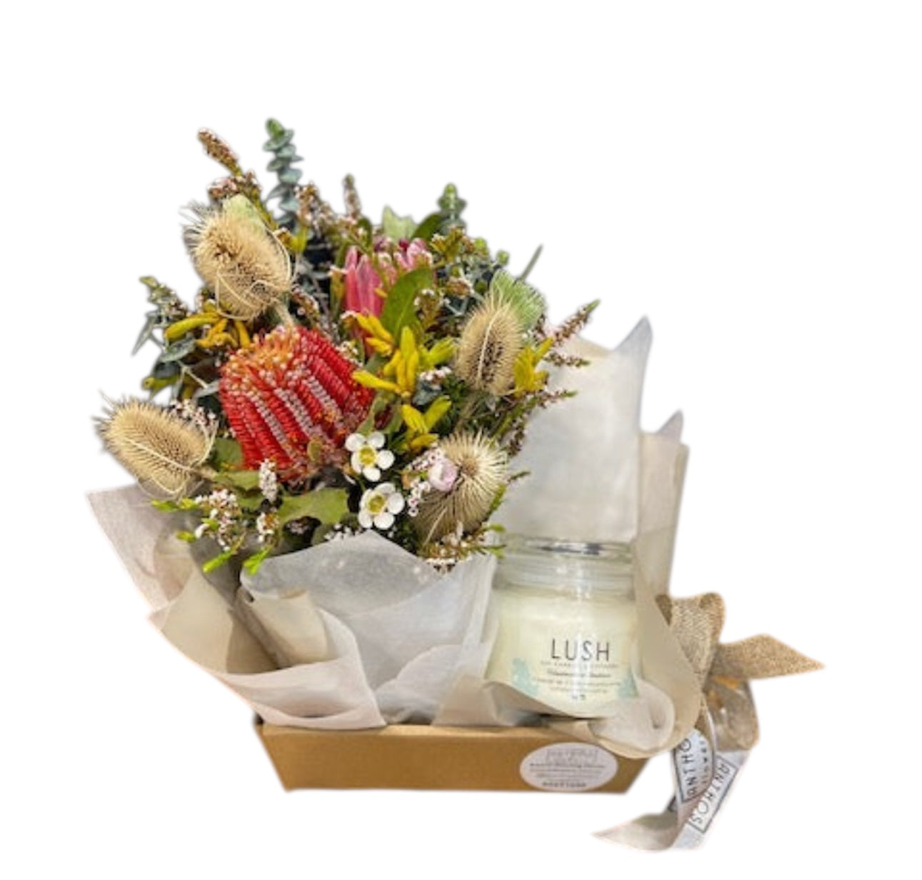 Keith - Native Posy with Candle