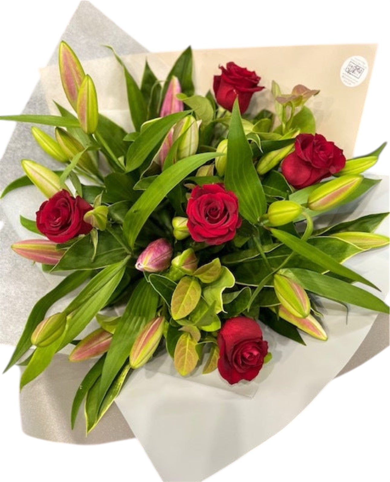 Stefano - Roses & Lilies Bouquet or Box Arrangement