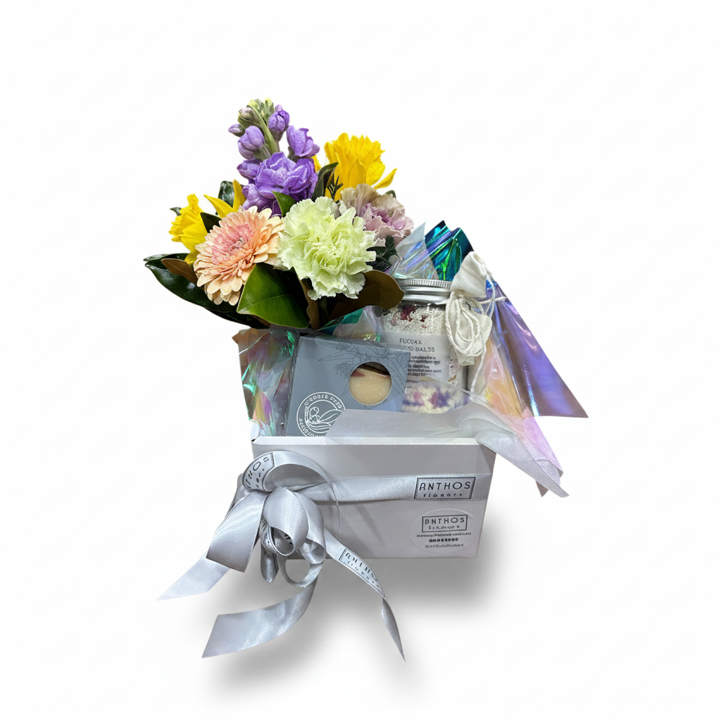 The Floral Care Box on a pure white background