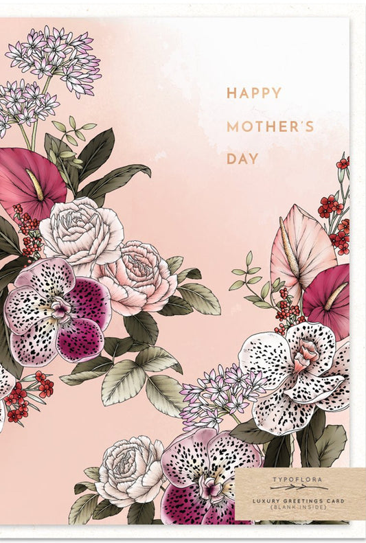 PINK MOTHER'S DAY CARD