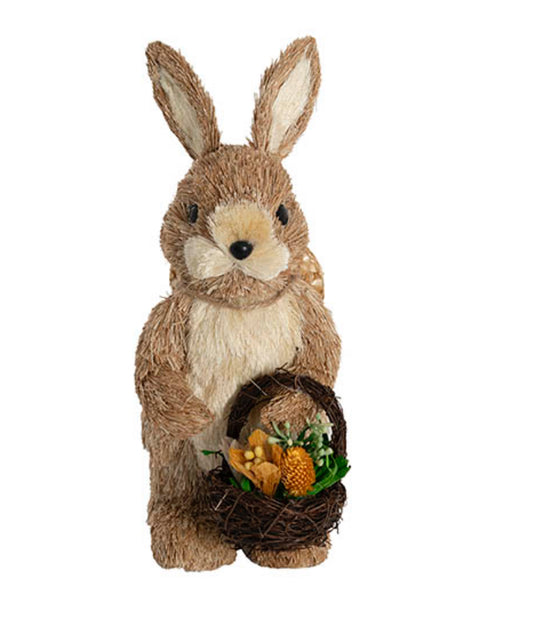 Bunny w Flower Basket