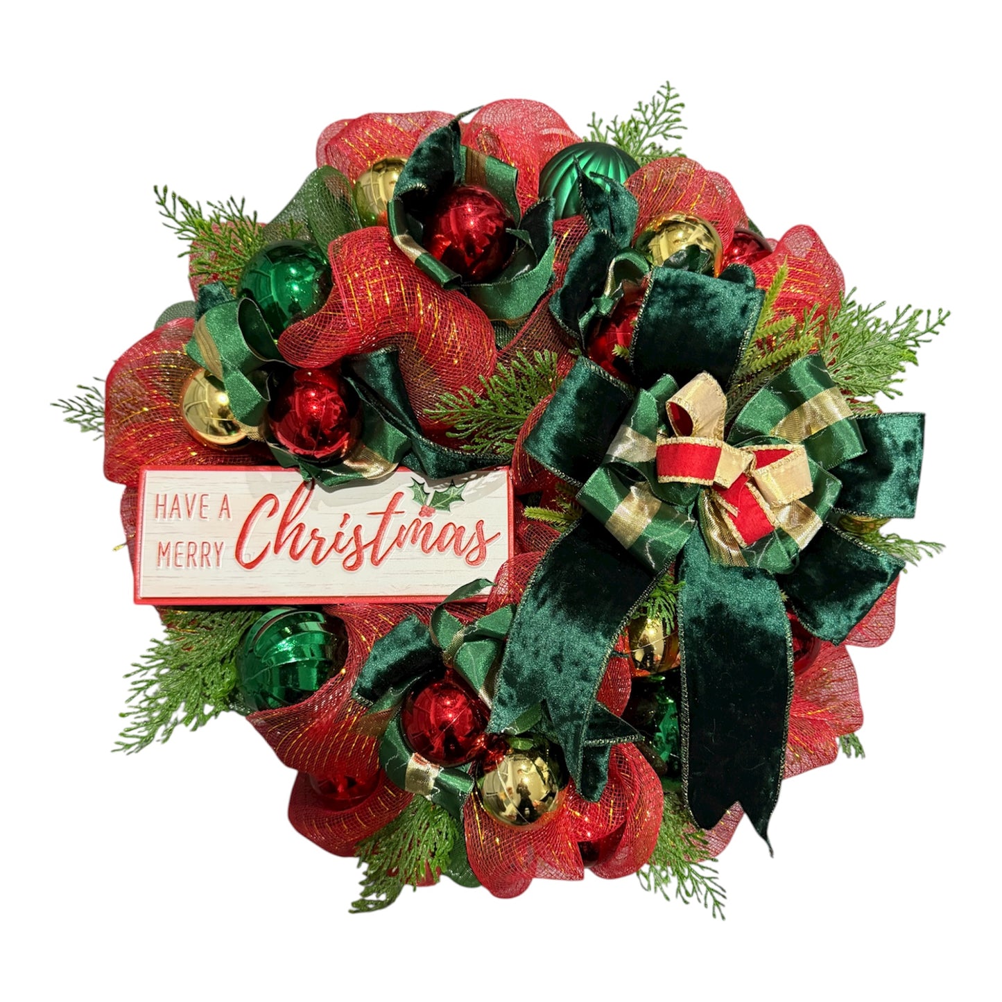 Merry Christmas Wreath