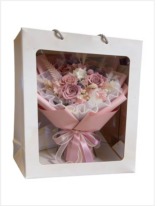 Soft Pink Everlasting Bouquet