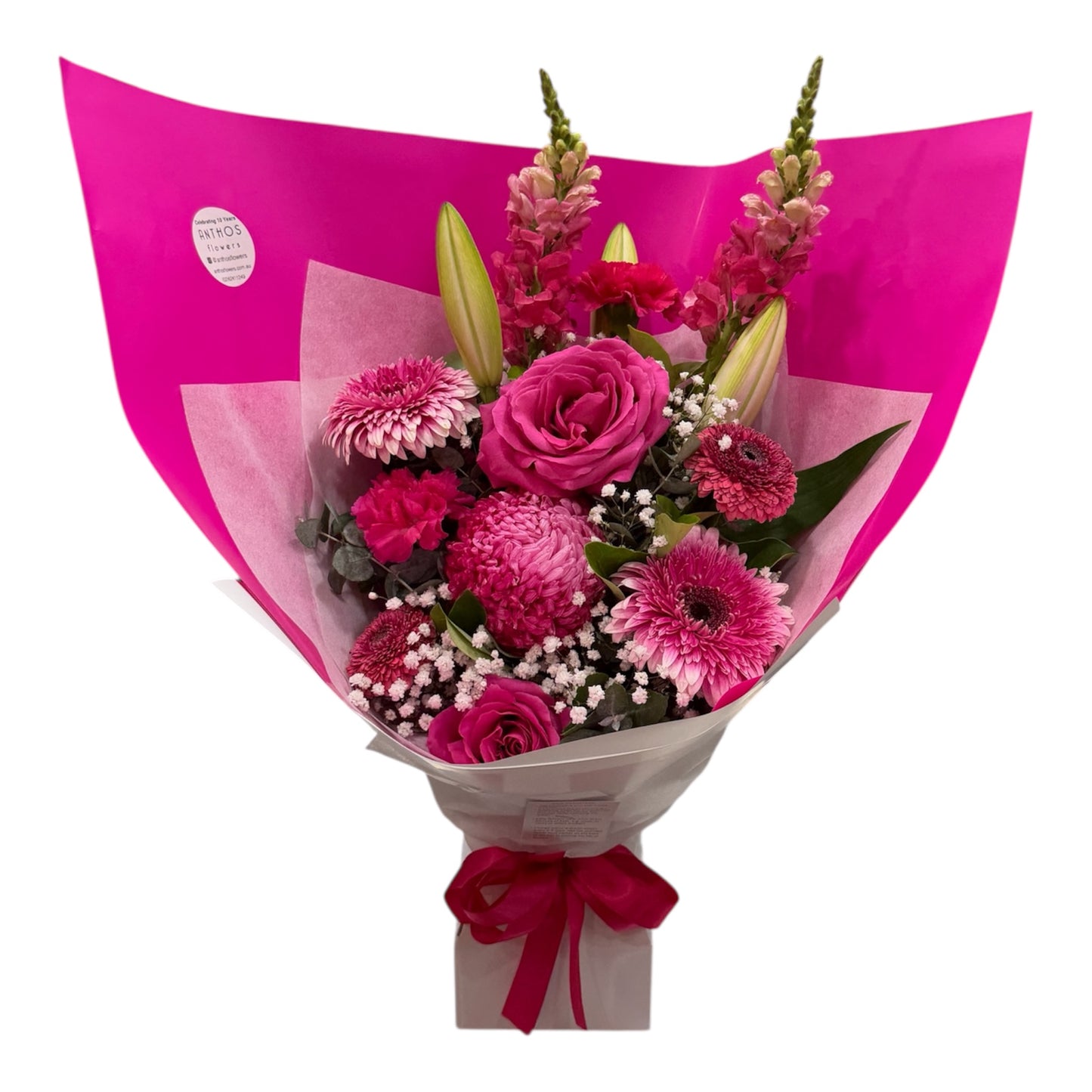 Fuchsia Passion - Hot Pink Bouquet