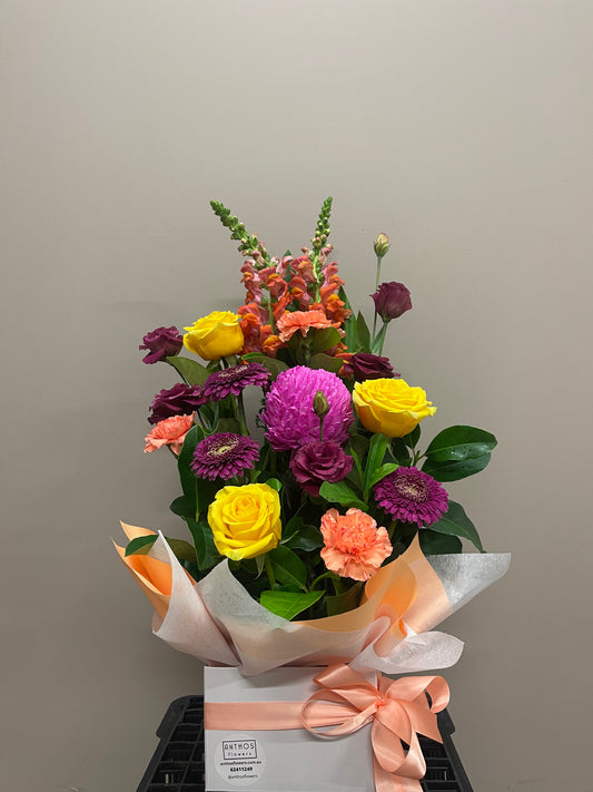 Eva - Vibrant Box Arrangement