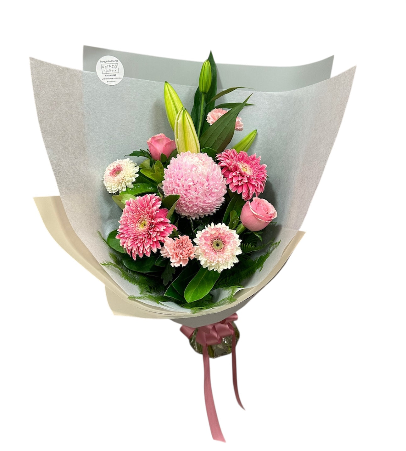 Jade - Mixed Soft Pinks Bouquet