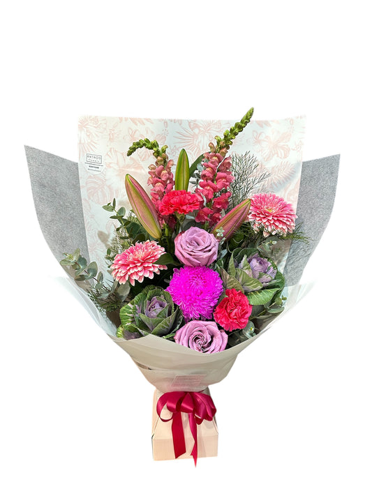 Angela - Bright Pink Bouquet