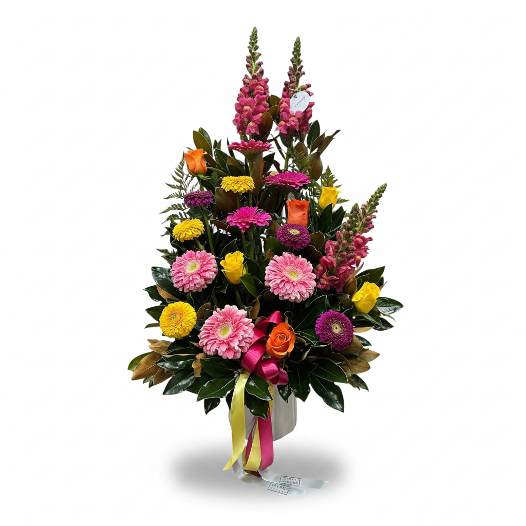 Daniel Bright Ceramic Arrangement on a pure white background