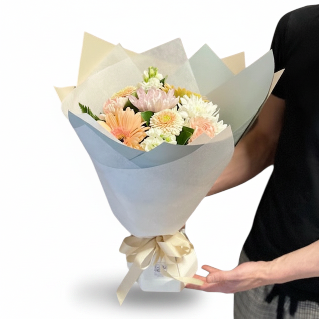 Bloom Mix Bouquet on a pure white background